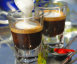 two espresso macchiato