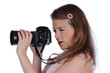 Foto, Fotograf Fotografin Kamera