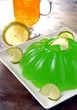 Gelatina de naranja con limón. México Gelatina de naranja con limón. México