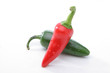 Red and Green Chili Pepper