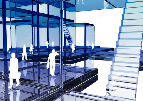 Illustration: virtual business 06 virtual business 06