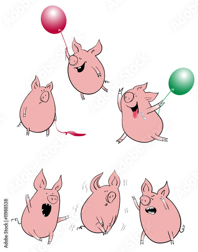 Cartoon Pics Of Pigs. cartoon pigs collection
