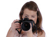 Foto Fotograf Fotografin Kamera Touristin anvisieren