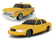 Traditional and Modern New York Taxi Illustrations Traditional and Modern New York Taxi Illustrations