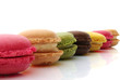 Macarons colorés Macarons colorés