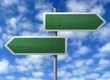 Roadside Signpost - Blank