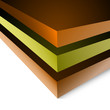 isolated vector object