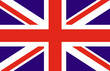 Illustrated version of the british flag