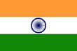 Flagge Indien