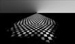 checkered abstract