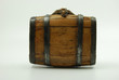 Old wooden keg
