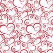 Seamless valentine background