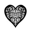 Forever Heart Tattoo Silohette