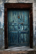 la porte bleu