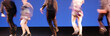 Dancing on stage