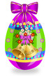 Easter egg with bells