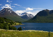 Nice mountain and sea view in Norway Nice mountain and sea view in Norway