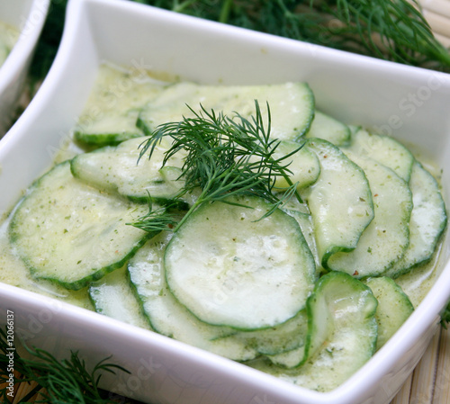Foto: gurkensalat gurkensalat