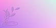Arabesque coin 3d couleur violette Arabesque coin 3d couleur violette