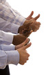 multiracial hands multiracial hands