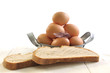 Eier und Brot