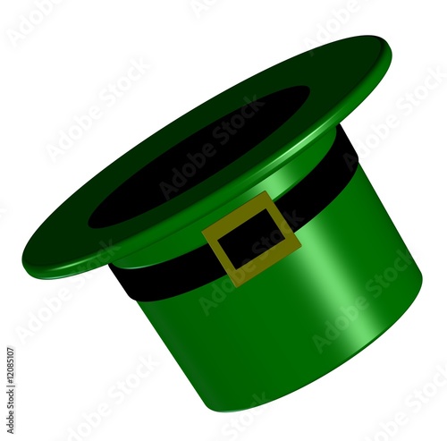 Illustration: Leprechaun Hat - Saint Patricks day Leprechaun Hat - Saint Patricks day