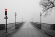 Misty morning in Stockholm