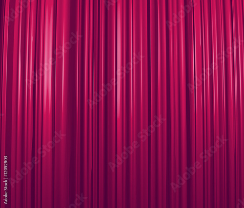 Illustration: purple curtain purple curtain