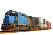 Two locomotives isolated Two locomotives isolated