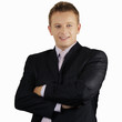 close up of smart friendly middle age business man close up of smart friendly middle age business man