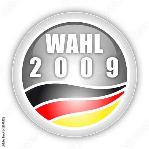 Bundestagswahl Button
