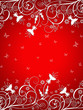 Red & White spring background