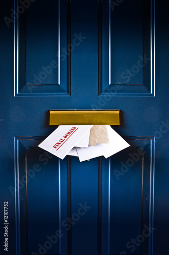 Photo: Unpaid bills Unpaid bills