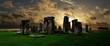 Stonehenge at sunset