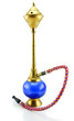 Small colored hookah (tobacco water pipe)
