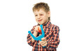 little boy with a slingshot little boy with a slingshot