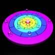 Target from a rainbow