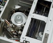 PAL video head inside in Professional tape recorder mechanism