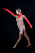 blonde latin dancer