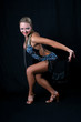 blonde latin dancer