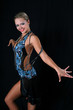 blonde latin dancer