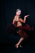 blonde latin dancer
