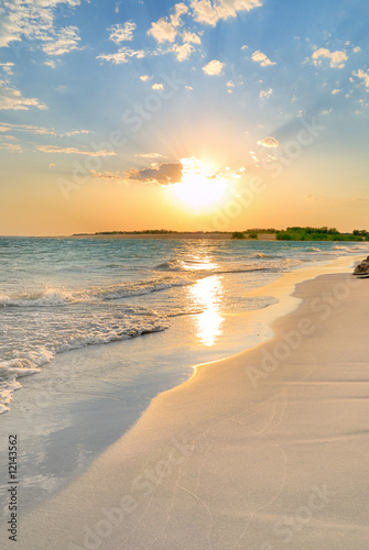 Photo: Tranquil Beach Sunset Tranquil Beach Sunset