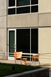 A modern loft courtyard