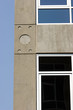 The front of a modern loft building