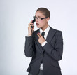 femme d'affaires communication téléphone femme d'affaires communication téléphone