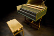 clavecin-ancien+tabouret