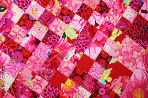Photo: Red quilt Red quilt