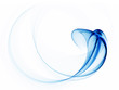 Illustration: dynamic blue abstract background on white dynamic blue abstract background on white