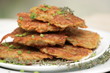 potato pancakes with herbs